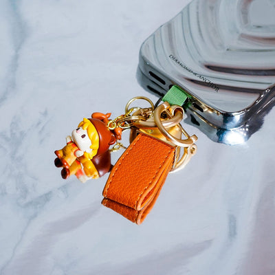 FK x AFW FONEY COUTURE LITTLE BROWN WITH BEAR CHARM