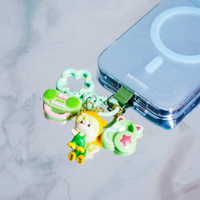 FK x AFW FONEY COUTURE LITTLE GREEN PHONE CHARM