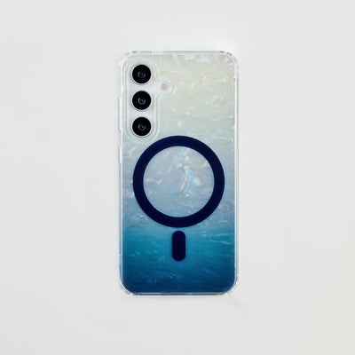 FONEY COUTURE Samsung Cases Glitter Blue / S25 Foney Couture Magsafe Lustre Flow Case for Samsung S25 Series