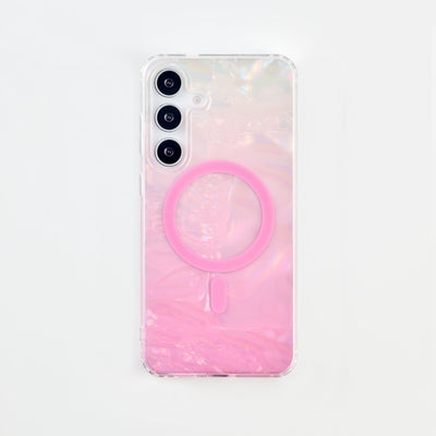 FONEY COUTURE Samsung Cases Glitter Pink / S25+ Foney Couture Magsafe Lustre Flow Case for Samsung S25 Series