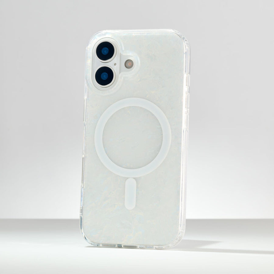 Foney Couture iPhone Cases Metallic Silver / iPhone 17 Foney Couture Moonlight Pearl MagSafe iPhone 17 Case