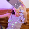 FONEY COUTURE Purple FONEY COUTURE STAR POP HAND STRAP