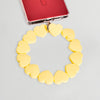 FONEY COUTURE Hand Straps FONEY COUTURE SWEETHEART HAND STRAP YELLOW
