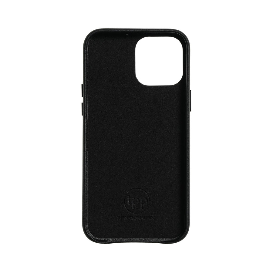 Fone King Full Wrap Case Genuine Nappa Leather iPhone Case#Colour_black