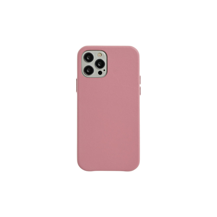 The Personal Print Phone Case Pink / iPhone 12 Pro Max Full Wrap Case Genuine Nappa Leather iPhone Case