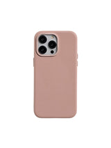 The Personal Print Phone Cases Blush Nude / iPhone 15 Pro Max Full Wrap Case Genuine Nappa Leather Magsafe iPhone Case