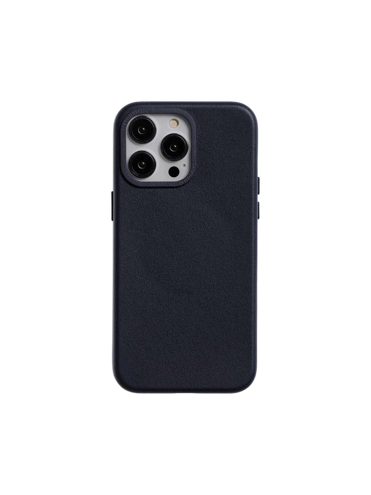 The Personal Print Phone Cases Navy / iPhone 15 Pro Max Full Wrap Case Genuine Nappa Leather Magsafe iPhone Case