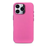 The Personal Print Hot Pink / iPhone 16 Pro Max Full Wrap Genuine Nappa Leather Magsafe iPhone Case