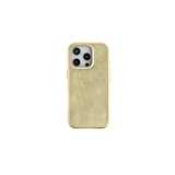 The Personal Print Phone Case Metallic Gold / iPhone 16 Pro Max Full Wrap Genuine Nappa Leather Magsafe iPhone Case