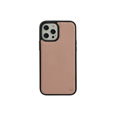The Personal Print Phone Case Blush Nude / iPhone 14 Plus Genuine Nappa Leather Case