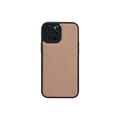 The Personal Print Phone Case Nude / iPhone 11 Pro Max Genuine Nappa Leather Case