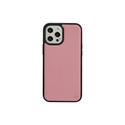 The Personal Print Phone Case Pink / iPhone 12 Pro Max Genuine Nappa Leather Case