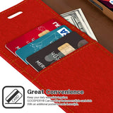 Goospery Phone Cases RED GOOSPERY  CANVAS DIARY IPHONE 11 PRO MAX