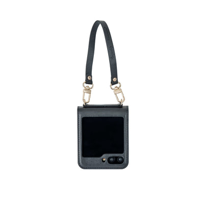 Fone King Black / Samsung Flip 4 HAN GOLD RING CASE SAMSUNG GALAXY Z FLIP