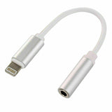 Hercules Cables & Chargers HERCULES Headphone 3.5mm AUX to Lightning Adapter