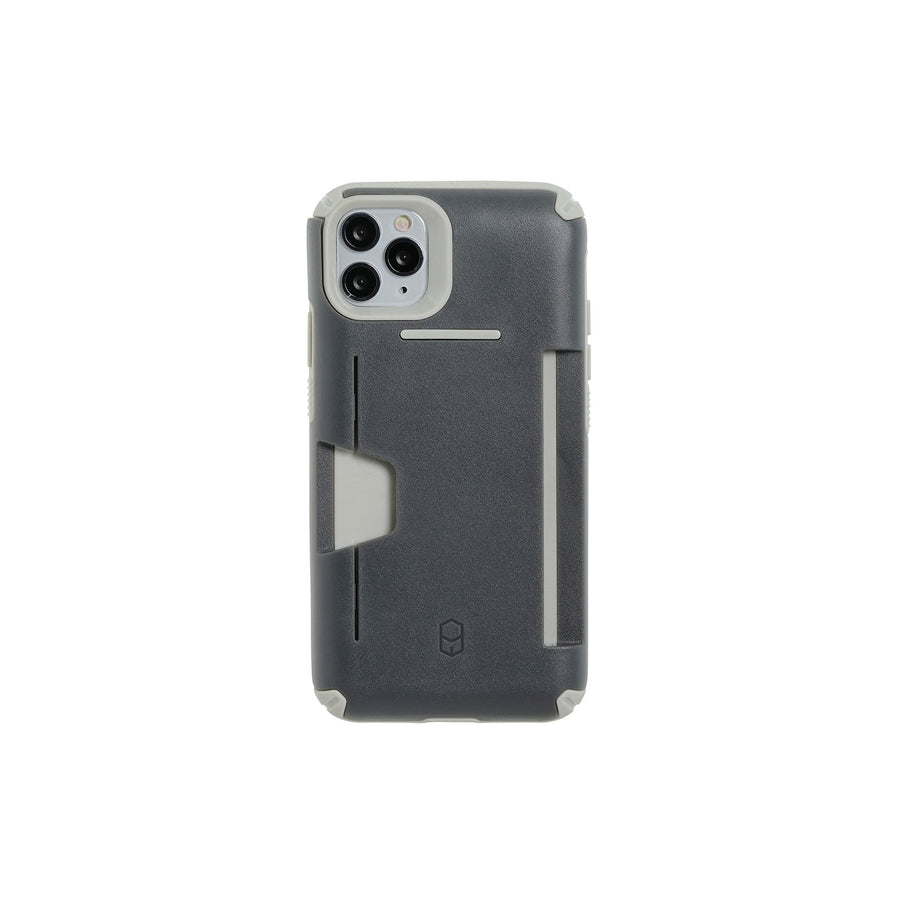 Patchworks Phone Case White On Grey / iPhone 11 Pro Level Series Wallet ITG iPhone Case