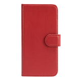 Fone King Phone Cases RED MAGNETIC WALLET CASE GENUINE NAPPA  IPHONE 11 PRO MAX