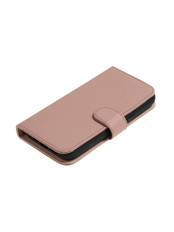 The Personal Print Phone Cases Magnetic Wallet Magsafe Genuine Nappa iPhone Case#colour_Blush Nude