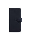 The Personal Print Phone Cases Magnetic Wallet Magsafe Genuine Nappa iPhone Case#colour_Navy