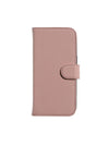 The Personal Print Phone Cases Magnetic Wallet Magsafe Genuine Nappa iPhone Case#colour_Blush Nude