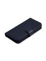 The Personal Print Phone Cases Magnetic Wallet Magsafe Genuine Nappa iPhone Case#colour_Navy