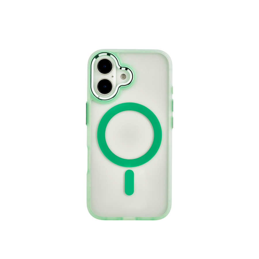 Super Shield Phone Case Clear Mint / iPhone 16 Magsafe 2 in 1 iPhone 16 Series Case