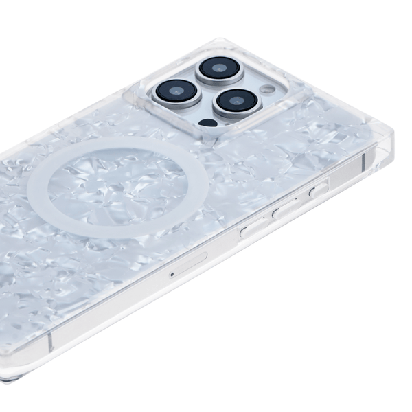 Foney Couture Phone Case MagSafe Boite Case#colour_Chrome Marble