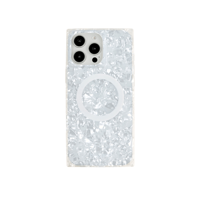 Foney Couture Phone Case Chrome Marble / iPhone 16 Pro Max MagSafe Boite Squared Case