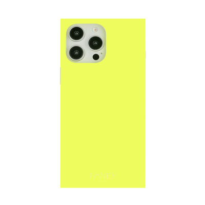 Foney Couture Phone Case Neon Lime / iPhone 16 Pro Max MagSafe Boite Squared Case