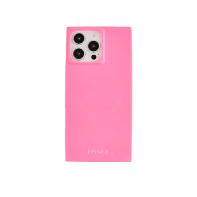 Foney Couture Phone Case Neon Pink / iPhone 16 Pro Max MagSafe Boite Squared Case