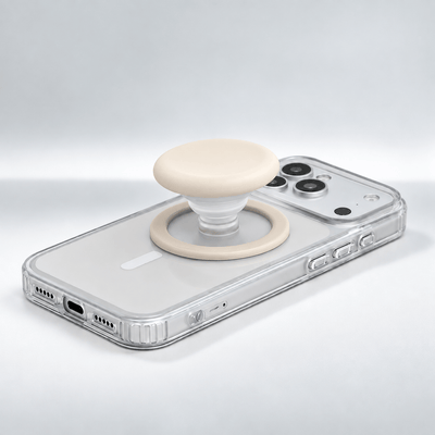 MOUNT IT Finger Grip Grey MagSafe Grip