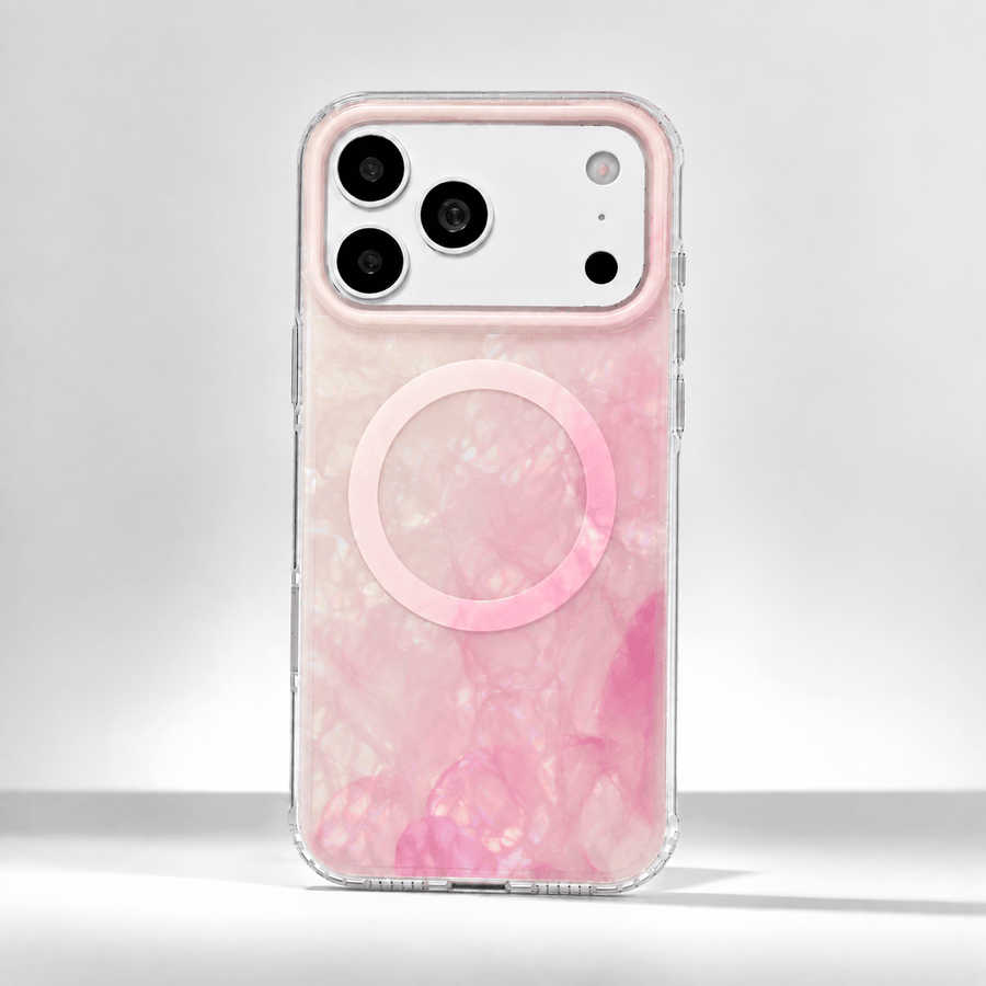 Super Shield Phone Cases Glitter Pink / iPhone 18 Pro MagSafe Pearl Case for iPhone 18 Pro & Pro Max