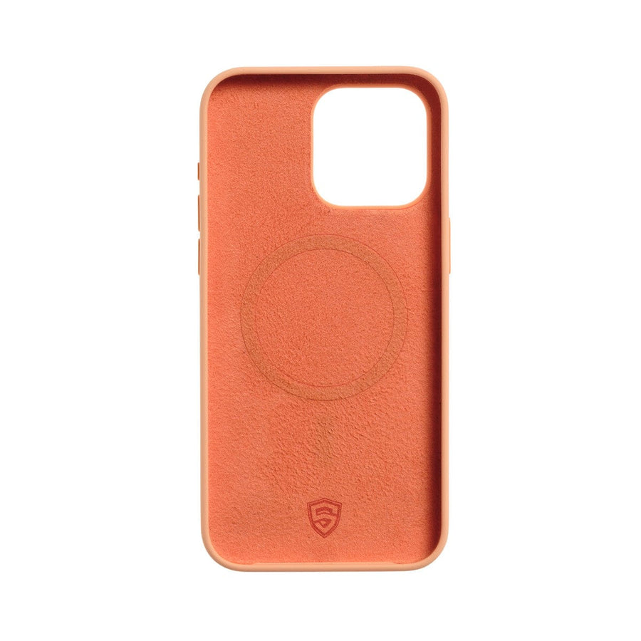 Super Shield Phone Cases Magsafe Silicone iPhone Case#colour_Orange