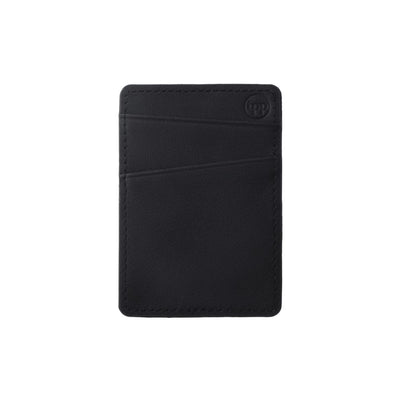 The Personal Print Wallet Black MagSafe Slim Card pocket sleeve