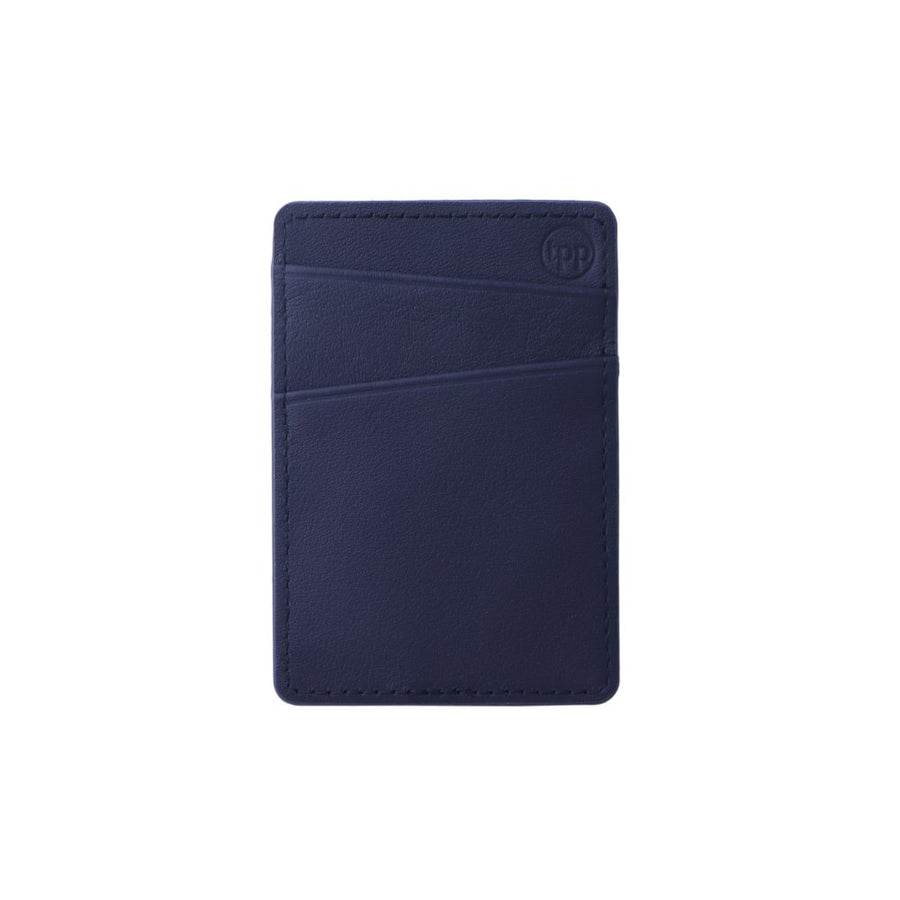 The Personal Print Wallet Blue MagSafe Slim Card pocket sleeve