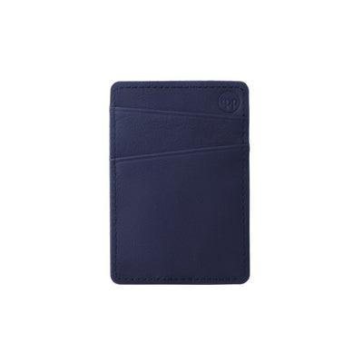 The Personal Print Wallet Blue MagSafe Slim Card pocket sleeve