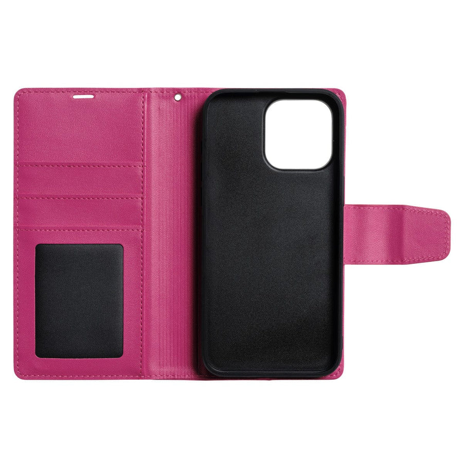 Diamond & Anchor Phone Cases Miro Wallet iPhone Case#colour_Hot Pink