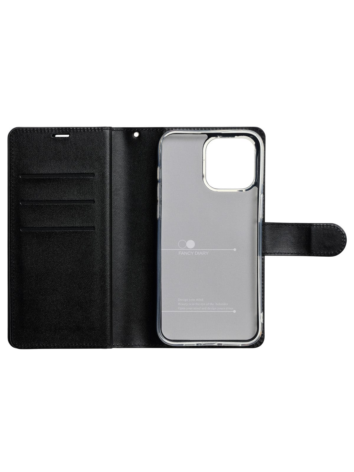 Diamond & Anchor Phone Cases Monsoon Wallet Plus iPhone Case#colour_Black