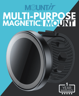 MOUNT IT Cables & Chargers BLACK MOUNT IT Multi-Purpose Magnetic Phone Mount