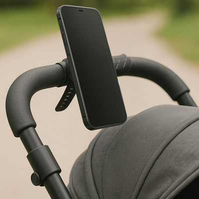 Mount It AirTag Case Black Multi-Purpose Magnetic Phone Mount