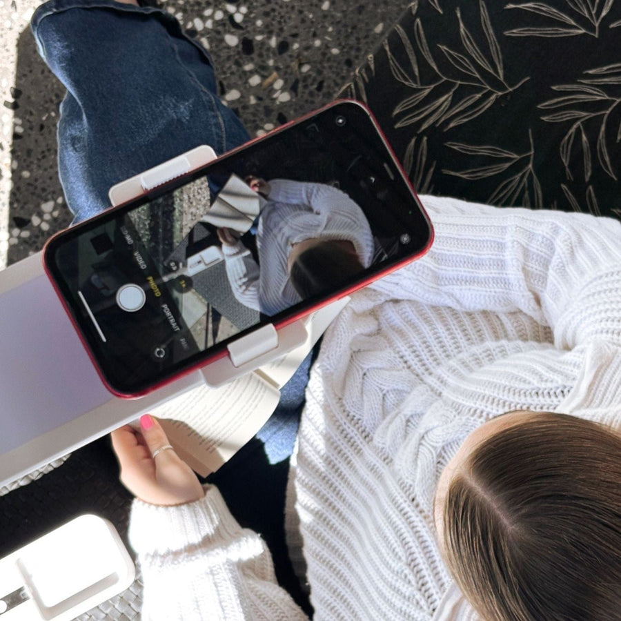 270x Phone Lighting Kits Overhead Phone Holder w In-built Lighting
