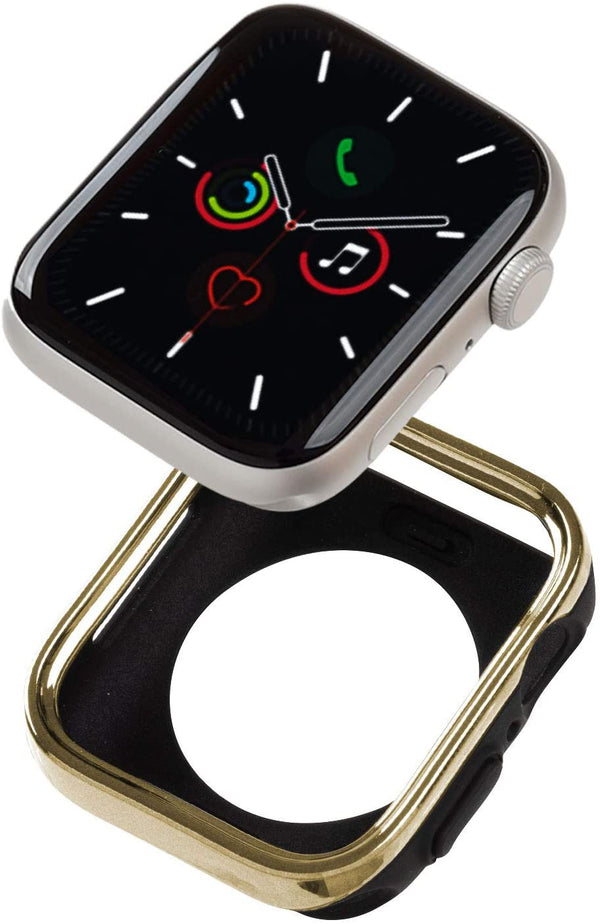 Patchworks Watch Accessories Black PATCHWORKS Apple Watch Case - 44mm