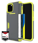 Patchworks Phone Cases Grey Yellow PATCHWORKS LEVEL SERIES WALLET IPHONE 11 PRO