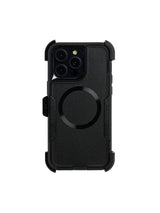 Fone King Black on Black / iPhone 16 Rugged MagSafe iPhone 16 Series