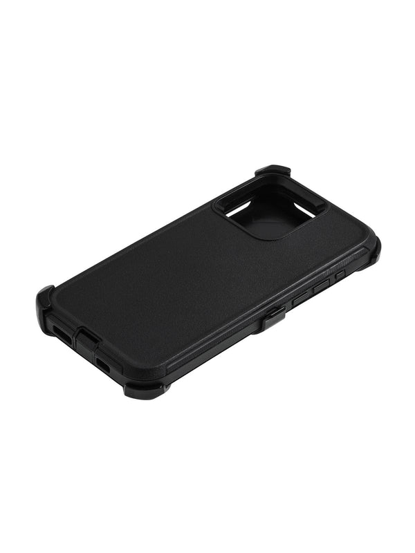 Super Shield Phone Cases Rugged Series iPhone Case#Colour_Black on Black