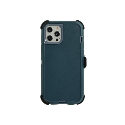 Super Shield Phone Case Green on Grey / iPhone 14 Pro Max Rugged Series iPhone Case