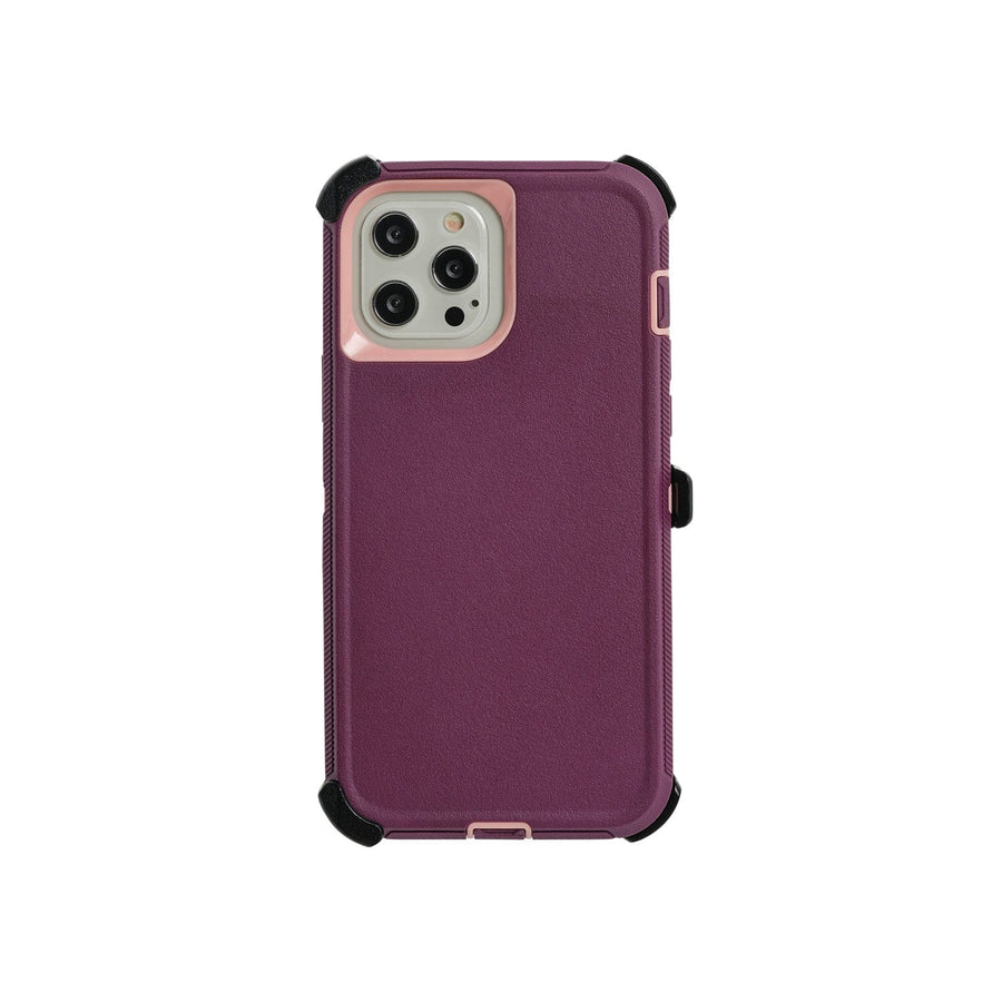 Super Shield Phone Cases Purple on Pink / iPhone 14 Pro Max Rugged Series iPhone Case