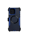 Super Shield Phone Cases Rugged Series Magsafe iPhone Case#colour_Royal Blue on Dark Blue