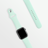 Diamond & Anchor Aquamarine / 41MM/40MM/38MM Silicone iWatch Sport Watch Band/Strap
