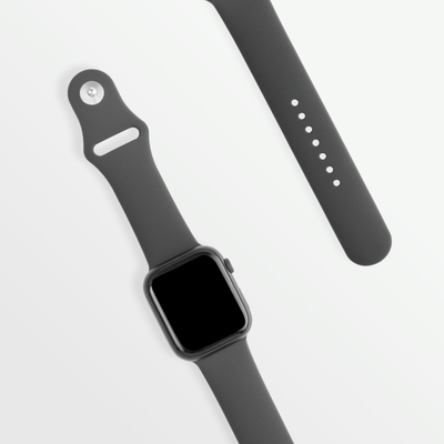 Diamond & Anchor Midnight / 41MM/40MM/38MM Silicone iWatch Sport Watch Band/Strap
